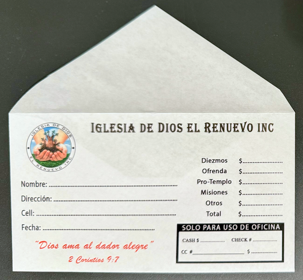 IGLESIA DE DIOS EL RENUEVO INC