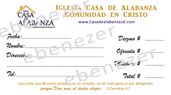 IGLESIA CASA DE ALABANZA COMUNIDAD EN CRISTO