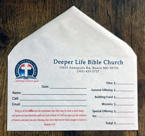 DEEPER LIFE BIBLE CHURCH