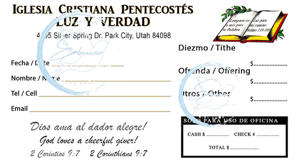 IGLESIA CRISTIANA PENTECOSTES LUZ Y VERDAD