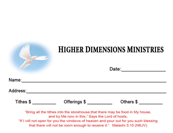 HIGHER DIMENSIONS MINISTRIES