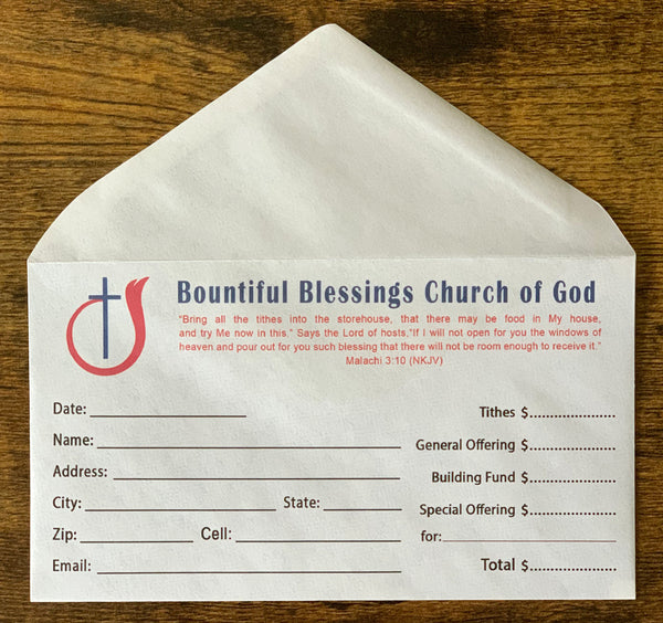 BOUNTIFUL BLESSINGS CHURCH OF GOD